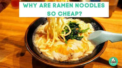 why are noodles so cheap